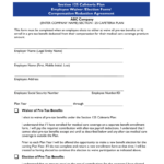 125 Cafeteria Plan Enrollment Form