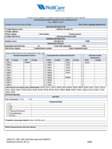 2022 Wellcare Enrollment Form