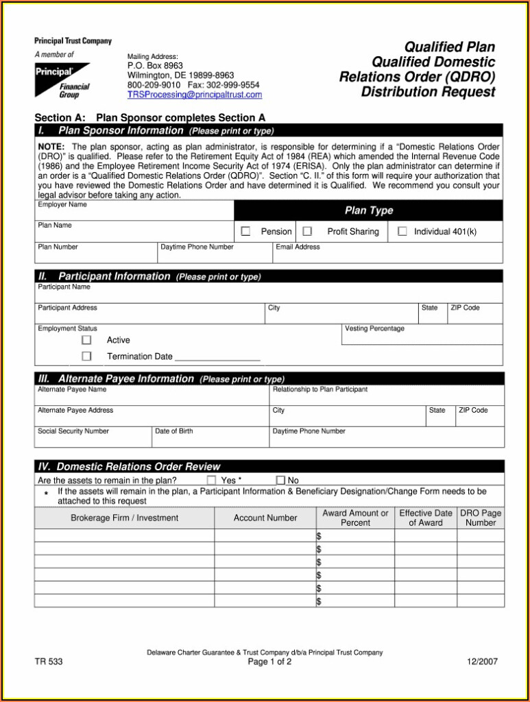 401k Enrollment Form Purpose