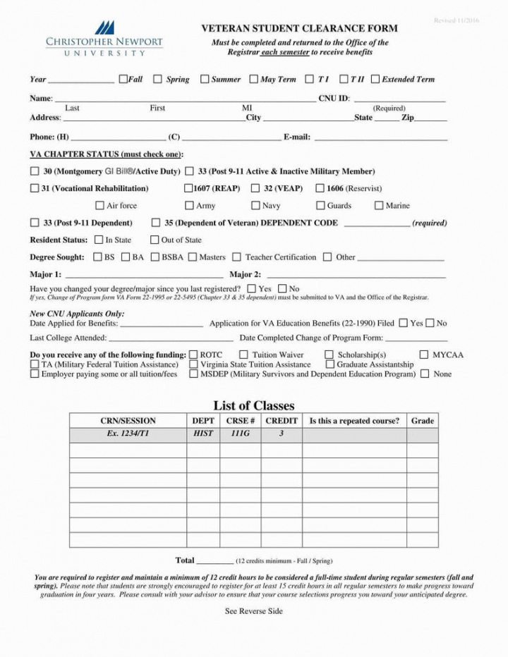 After School Program Enrollment Form