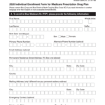 Anthem Blue Cross Medicare Prescription Drug Plan Individual Enrollment Form