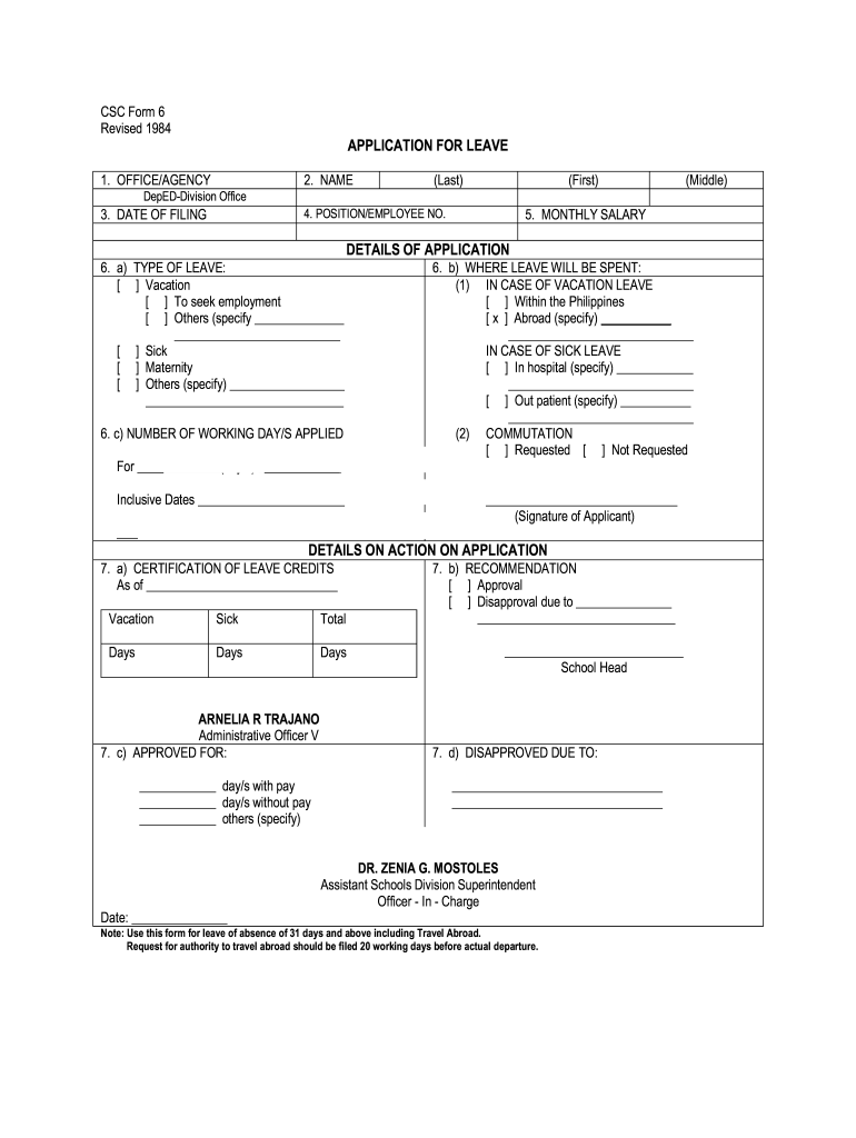 Benefits Of Form 6