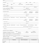 Catholic School Enrolment Form