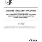 Cms Provider Enrollment Form