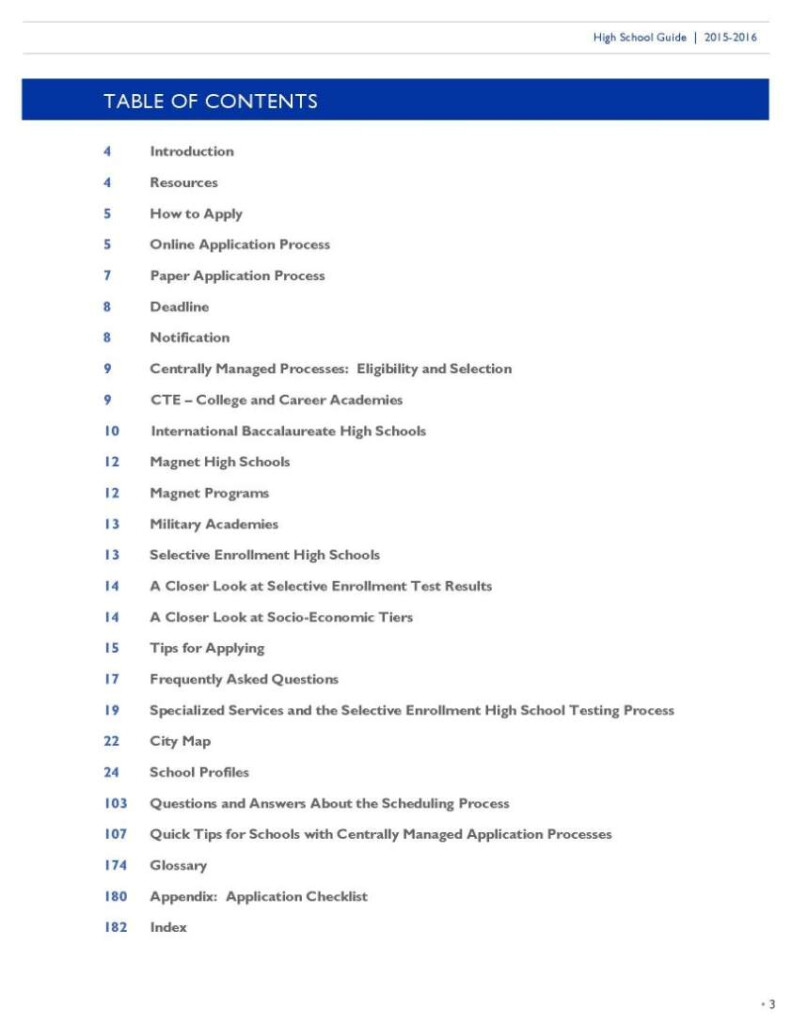 Cps High School Enrollment Form