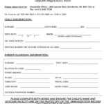 Daycare Enrollment Form