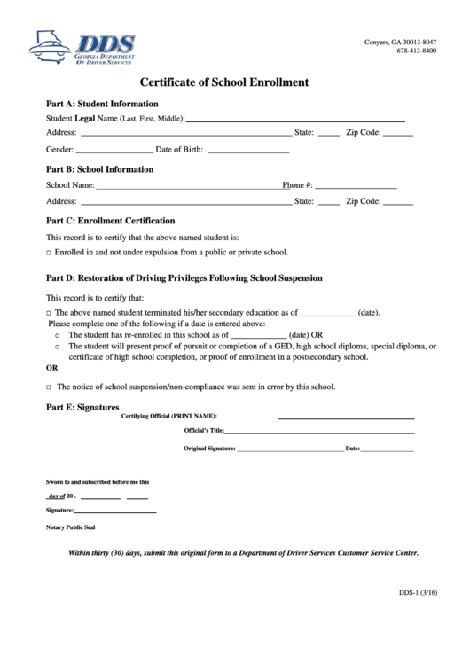 Douglas County Schools Re Enrolment Forms