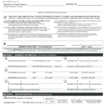 Enrollment Change Form 1199