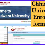 Enrollment Form Chhindwara University