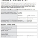 Enrollment Form College