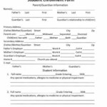 Enrollment Form Example