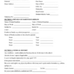 Enrollment Form First Year