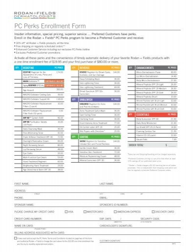 Enrollment Form Lpc