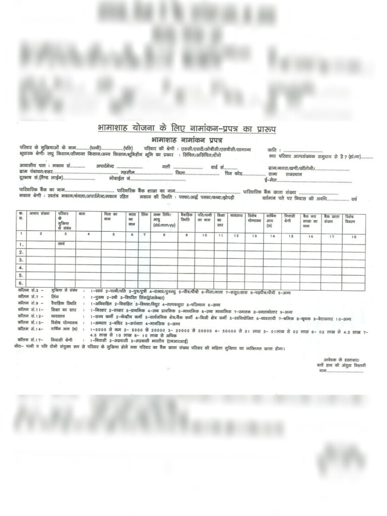 Enrollment Form Meaning In Hindi