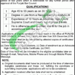 Enrollment Form Punjab Bar Council