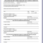 Enrollment Forms For Medicare Part A And B