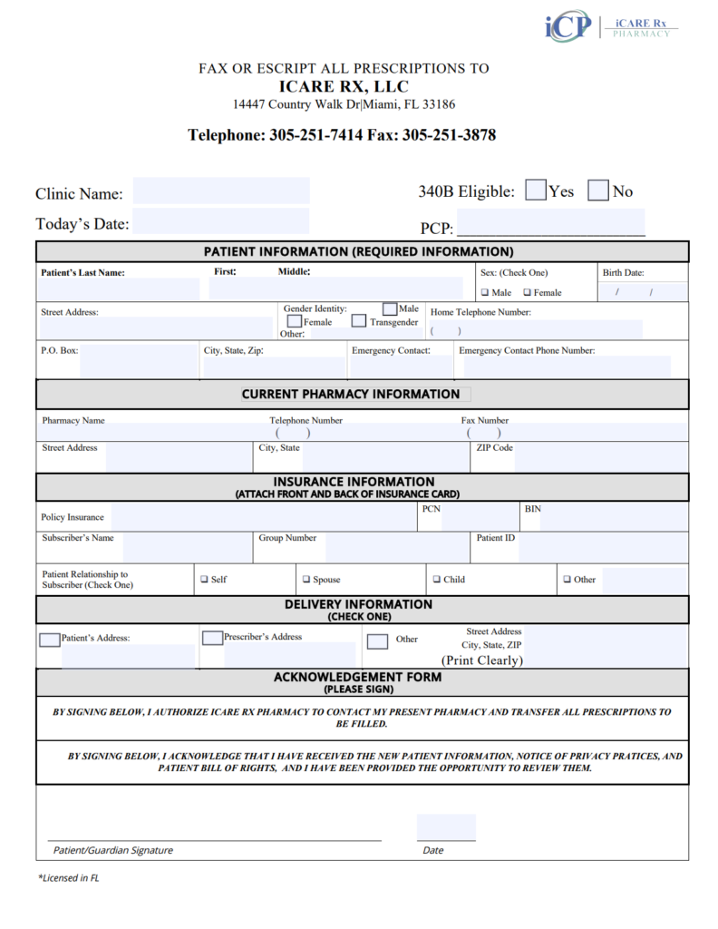 Florida Amerigroup Provider Enrollment Forms