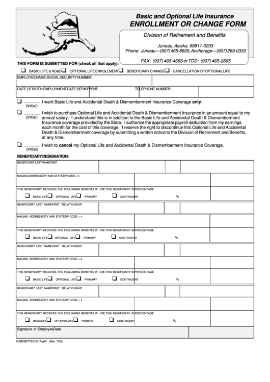 Form 5 Enrollment