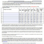 High School Enrollment Form Sample