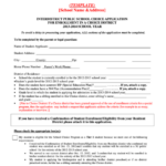 Hillsborough School District Student Enrollment Form