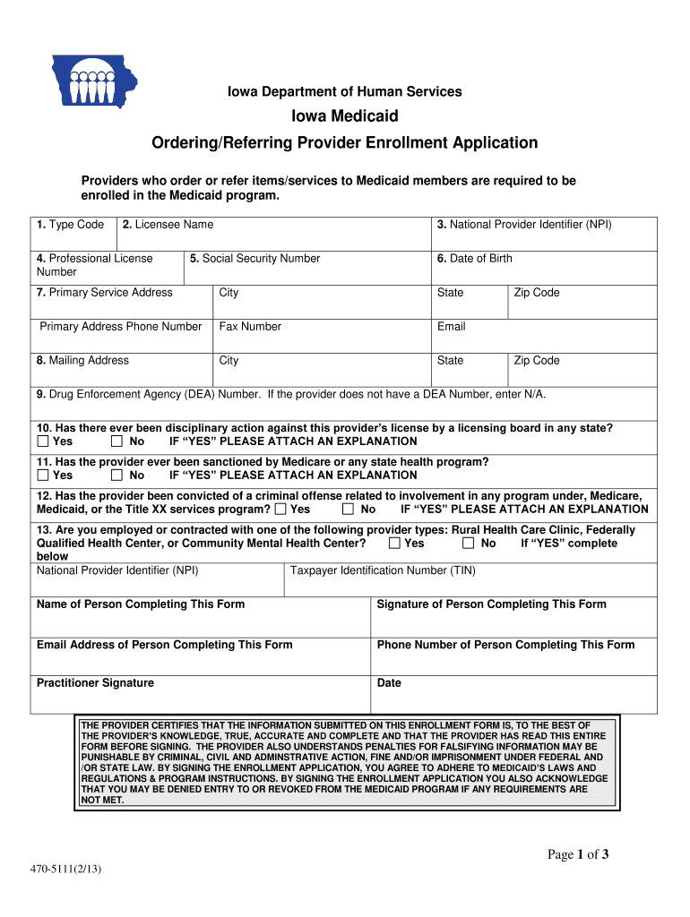 Iowa Open Enrollment Form 2024-22