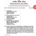 Jharkhand Bar Council Enrollment Form