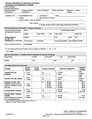 Letairis Enrollment Form - Enrollment Form