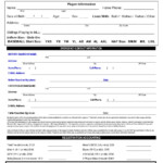 Little League School Enrollment Form 2018