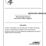 Medicare Enrollment Application Form Cms 855b