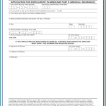 Medicare Part B Enrollment Form Employer