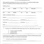 Montessori School Enrollment Form