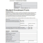 Nt Schools Enrolment Form