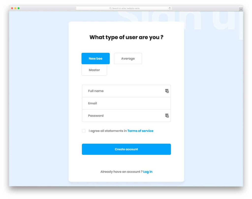 Registration Form Bootstrap