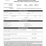 Registration Form In School