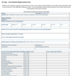 Registration Form Pdf