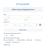 Registration Form Vaccine