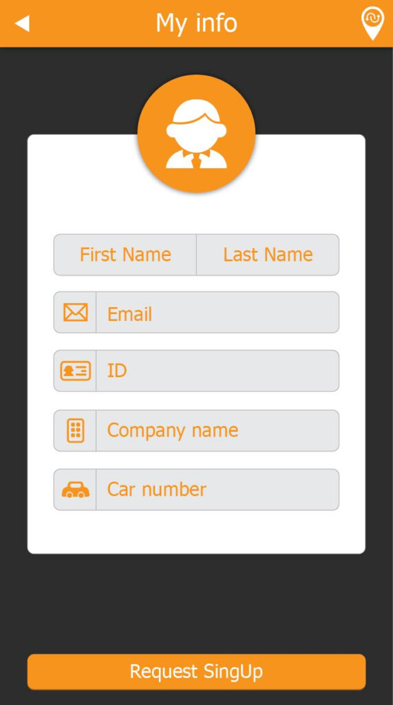 Registration Form Xml In Android