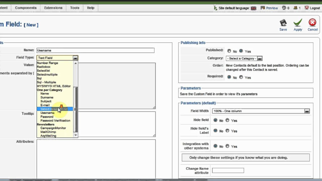 Registration Form Youtube