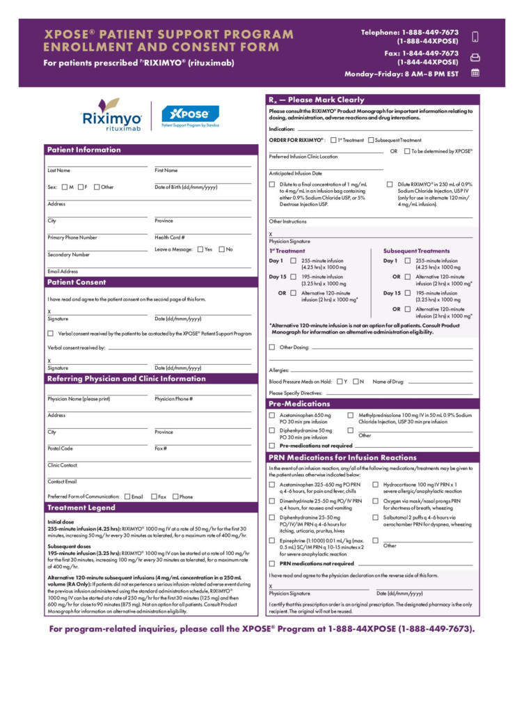 Rinvoq Enrollment Form