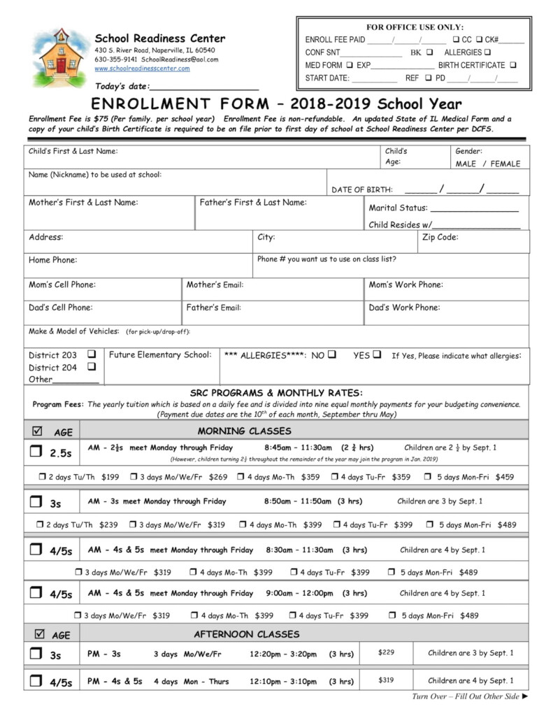 Ruxience Enrollment Form