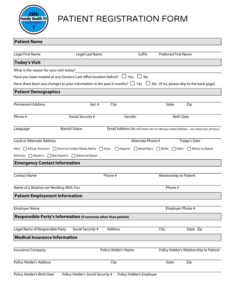 Rwam Enrollment Form