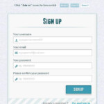 Sign Up Form Html