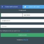 Sign Up Form In Html