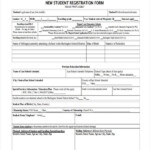 Student Enrollment Form At Brea Elementary School