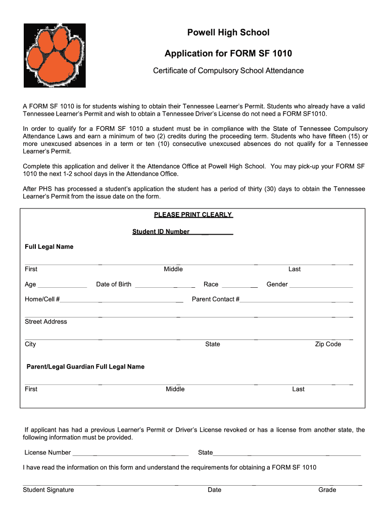 Tn Proof Of School Enrollment Form Enrollment Form