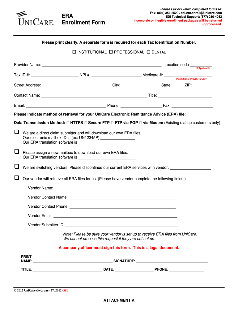 Zurich Eft Enrollment Form