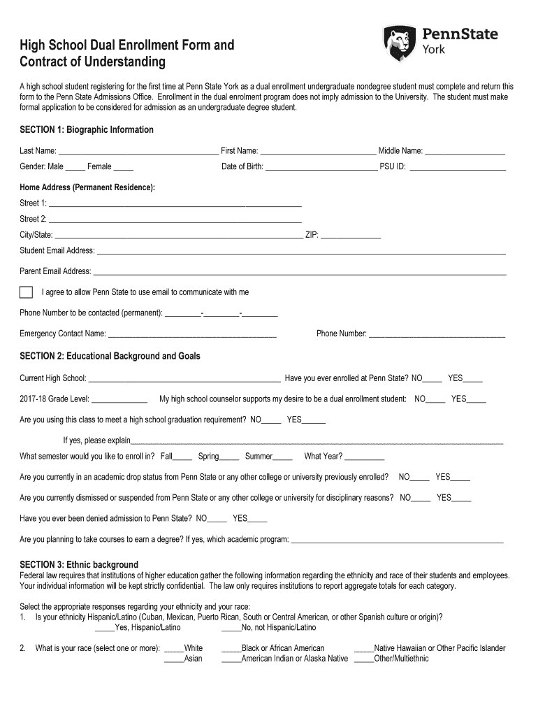 Alternative School Enrollment Forms