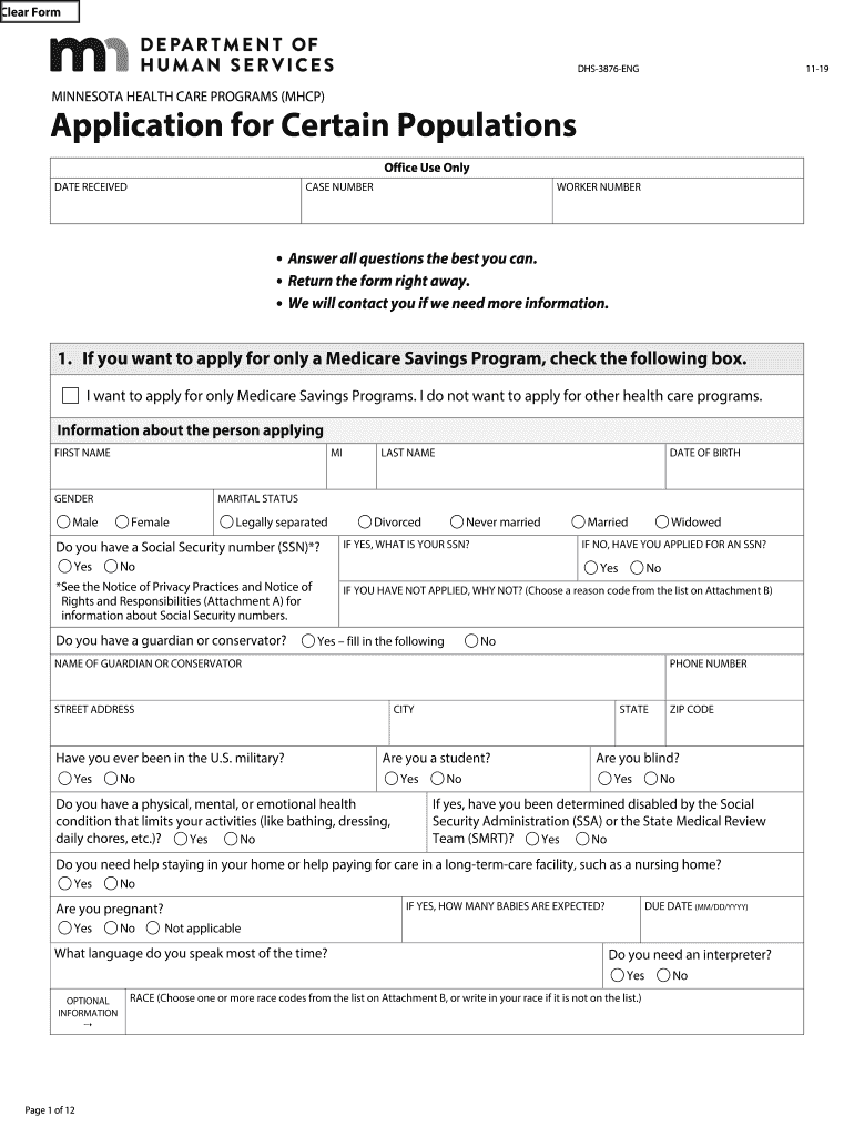 Dhs Provider Enrollment Form