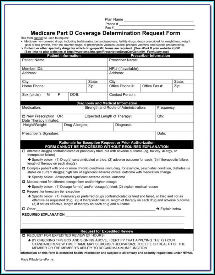 Enroll In Medicare Part B Form