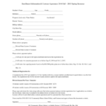 Guardianship Form For School Enrollment